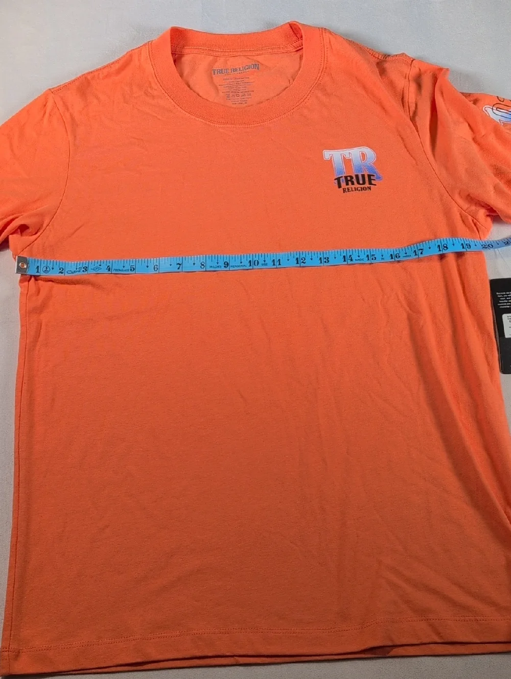 True Religion Gradient TR Tee in Papaya Orange Size Medium *Please Read
